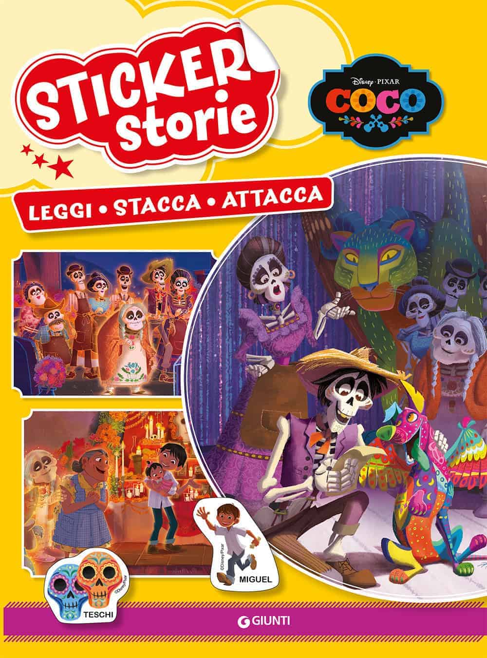 Sticker Storie - Leggi, stacca, attacca: Coco