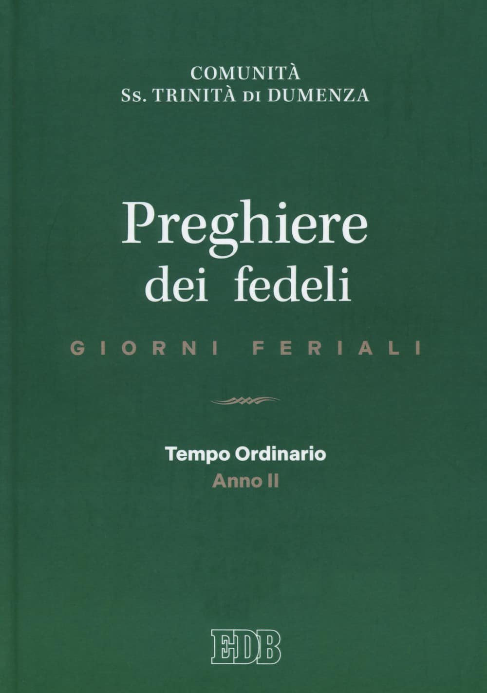 raccolta di preghiere dei fedeli